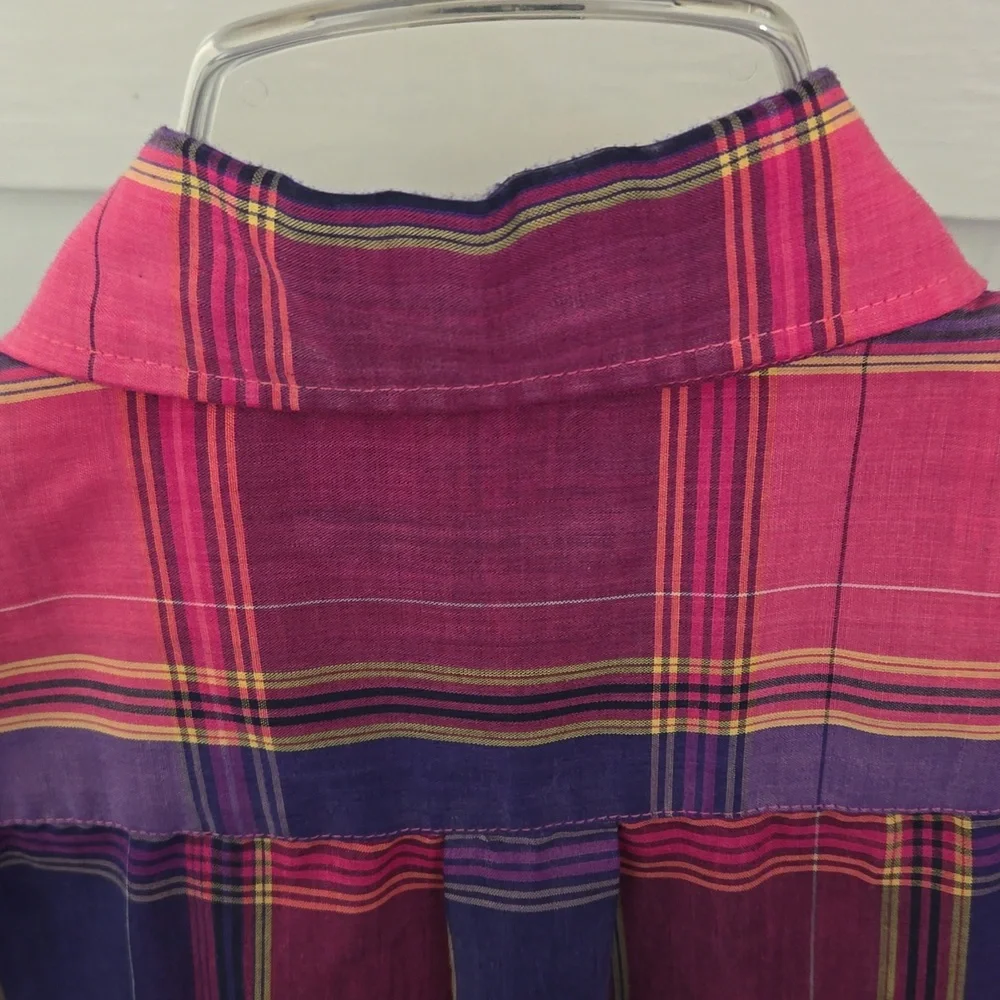 Clear Creek plaid short sleeve shirt - Picture 9 of 11